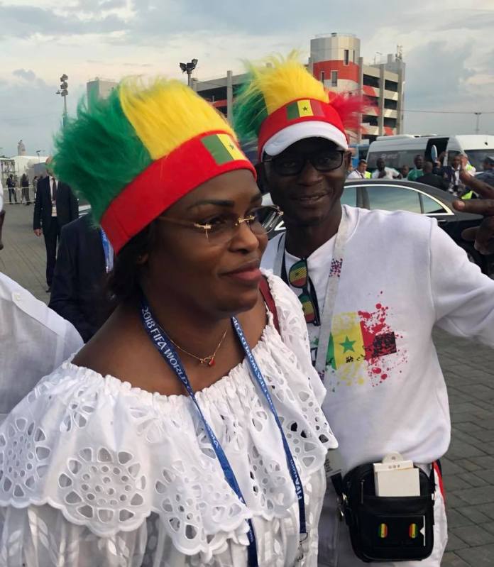 Marième Faye-Sall, la première Dame en mode supporter