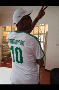 Mame Boye Diao, n°10 des supporters des Lions