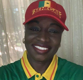 Aminata Touré, en mode supporter