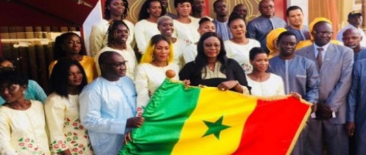 Remise de drapeau Afro-Basket : Néné Fatoumata Tall “dope” les Lionnes