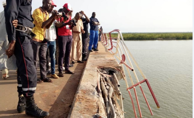 Ziguinchor : Le camion toujours dans les eaux avec deux corps