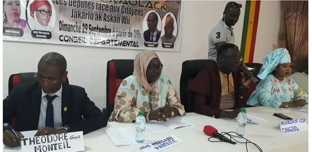 Kaolack : Les députés face aux citoyens (vidéo et images)