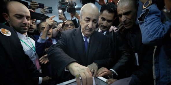 Présidentielle en Algérie : Abdelmadjid Tebboune élu au premier tour avec 58,15 %