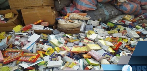 Kaffrine : saisie de 1.200 kg de faux médicaments d’une valeur de 22,5 millions de francs CFA