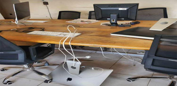 Saccage des locaux du journal “Les Echos” : La police en action