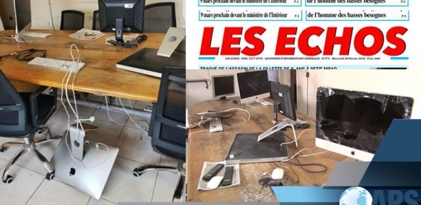 Saccage du journal Les Echos: six individus inculpés