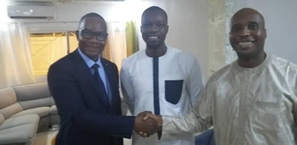 Sonko réconcilie Me Moussa Diop et Barthélémy Dias