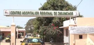 Ziguinchor : Les travailleurs de l’hôpital régional en sit-in pour réclamer des salaires