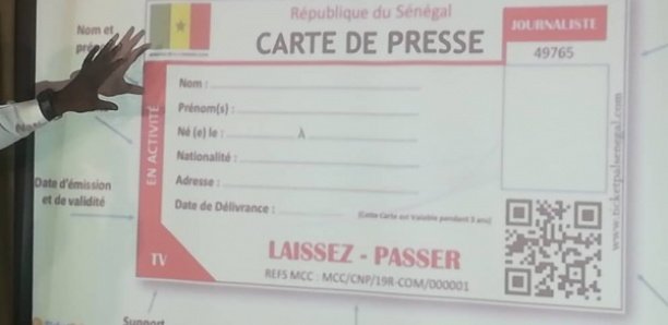 La carte nationale de presse disponibles en mars prochain (commission)