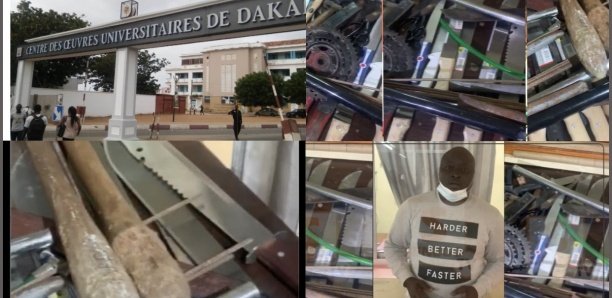 UCAD : La chasse à l’homme lancée après la découverte d’armes blanches chez les étudiants