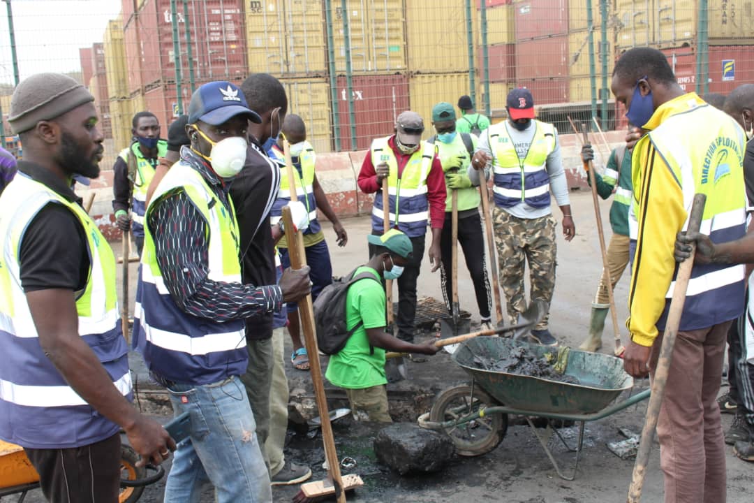 Port de Dakar : Vaste opération de désencombrement de la plateforme