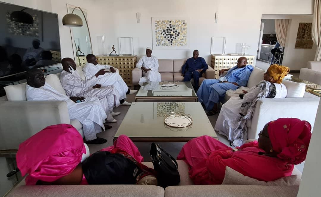 Condoléances : Macky Sall chez Khalifa Sall