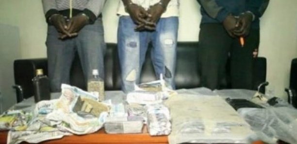 Huit kilos de cocaïne saisis à Dakar, quatre personnes arrêtées