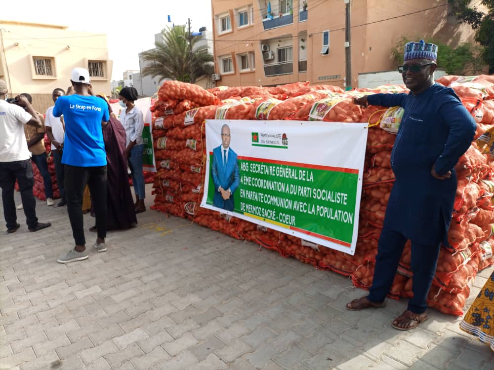 Sicap Sacré-cœur : le PS au chevet des populations pour la Tabaski