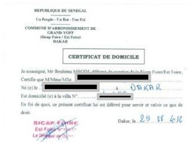 Le deal autour des certificats de résidence