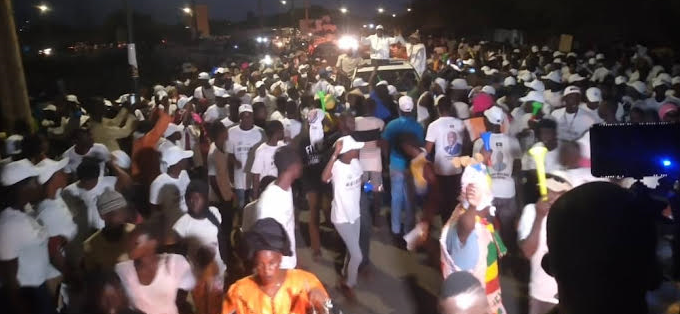 Ndioum : Cheikh Oumar Ann accueilli en triomphe et investi candidat à la mairie
