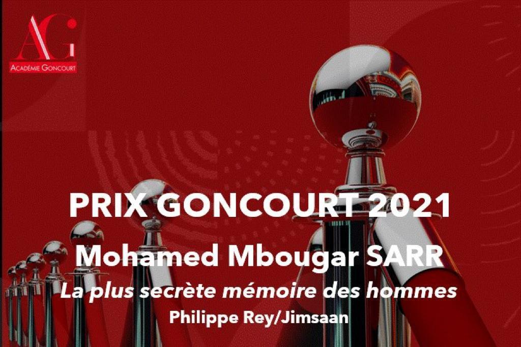 Dernière minute : Mbougar SARR, Prix Goncourt 2021