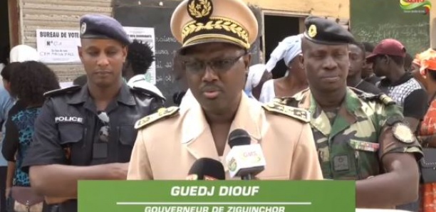 Ziguinchor : L’appel du gouverneur de région à l’endroit des électeurs