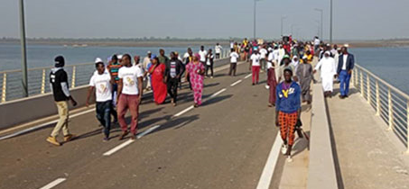 Pont de Marsassoum : Les transporteurs menacent de boycotter l’ouvrage