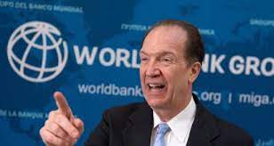 Groupe de la Banque mondiale : Le président David Malpass en visite au Sénégal ce lundi