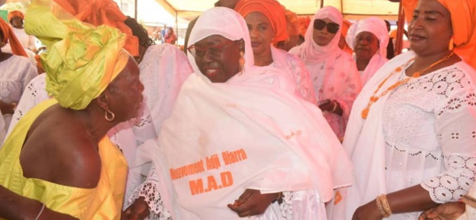 Conférence religieuse de la Plateforme les Linguères de Kaolack : Adji Mergane Kanouté appelle à la mobilisation en perspective des Législatives