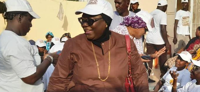 La campagne d’Adji Mergane Kanouté : Quand le travail sur le terrain devient une obsession (images)