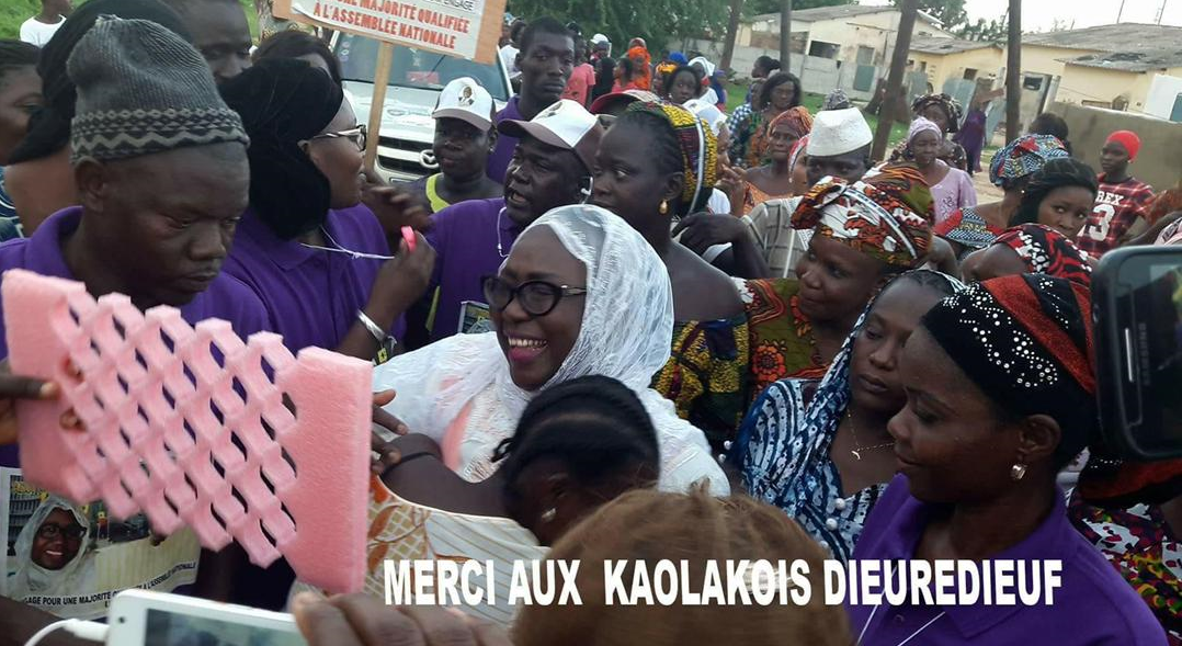 Réélue député, Adji Mergane remercie les populations de Kaolack