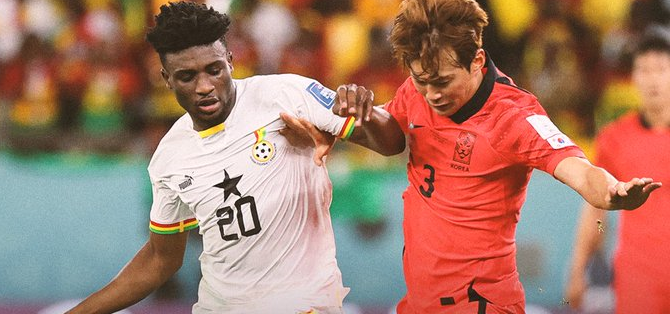 Corée-Ghana : Un match à rebondissement remporté par les Blacks stars