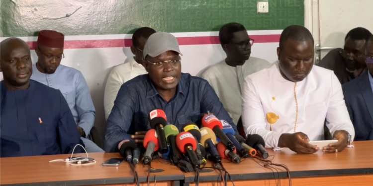 Annulation de sa manifestation : Yewwi recule pour mieux sauter vendredi prochain de gré ou de force