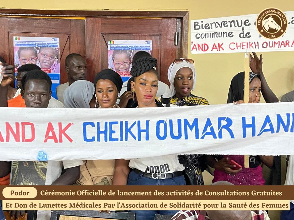 Podor : Cheikh Oumar Ann offre 10 mille lunettes aux populations