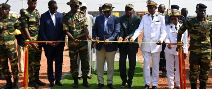 Goudiry : Macky Sall inaugure un nouveau camp militaire pour assurer