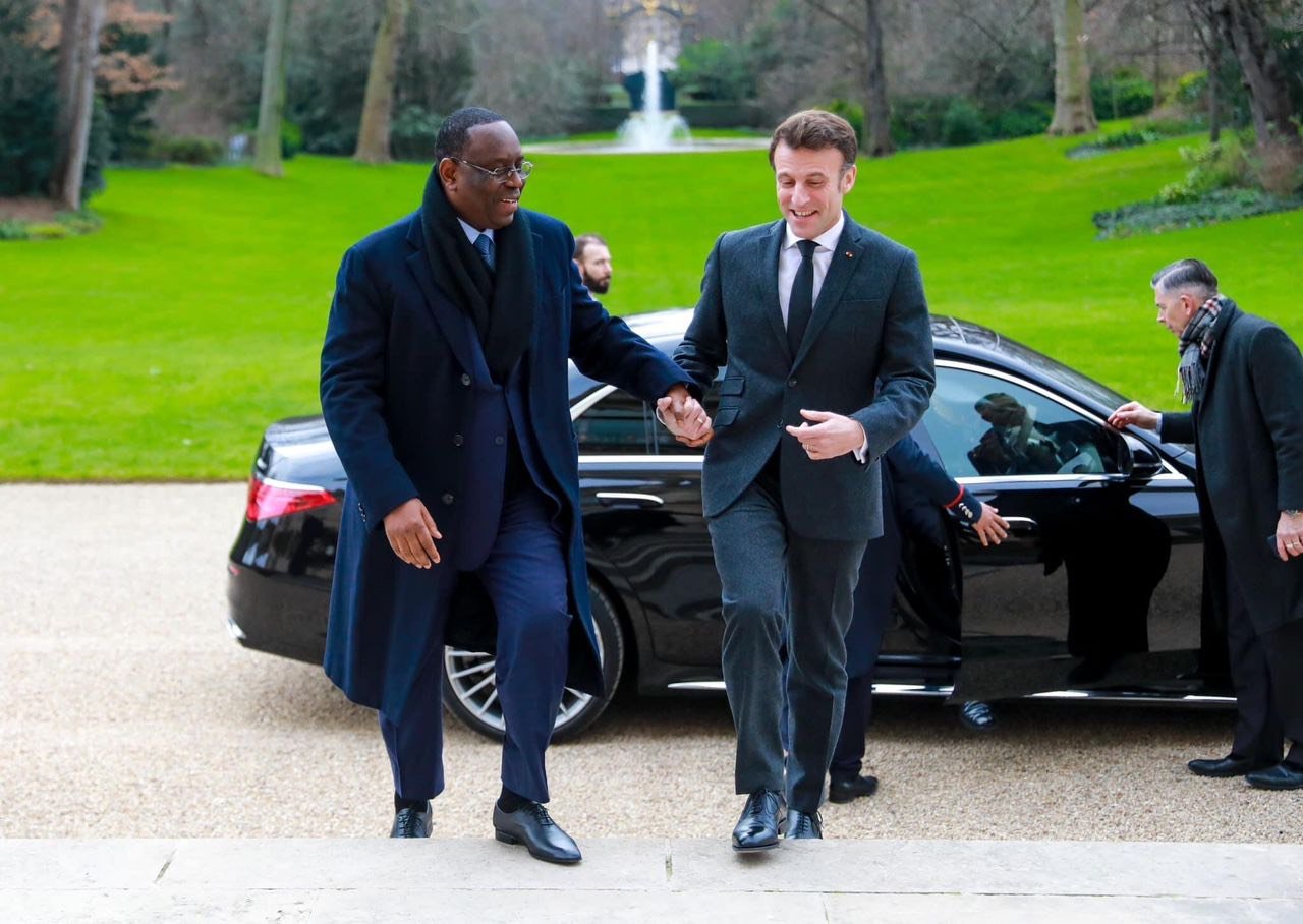 Macky Sall, ôte de Macron