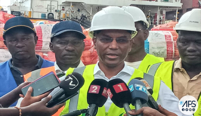 Mountaga Sy, DG du port : « le tarif de l’oignon a connu une réduction de presque 40% »