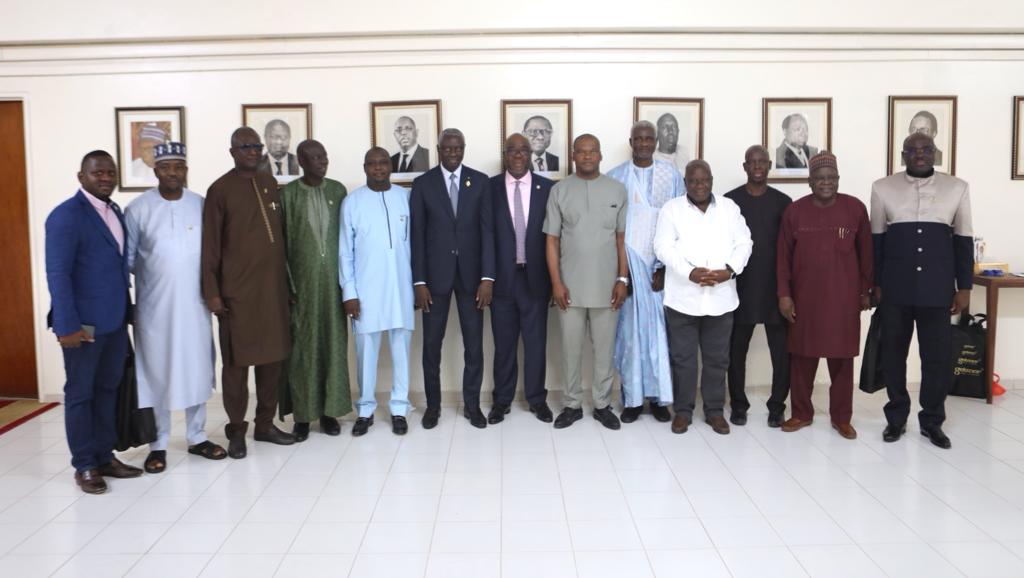 Assemblée natinale : le président Amadou Mame Diop a reçu une délégation de la CEDEAO