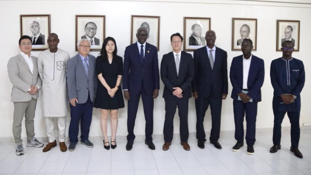 Assemblée nationale : Le président Mame Amadou Diop reçoit une délégation de la KOICA