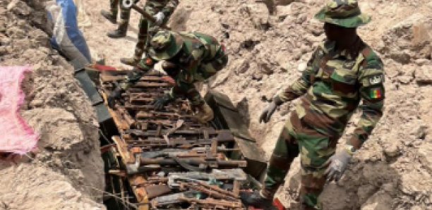 Processus de paix : des armes du MFDC détruites