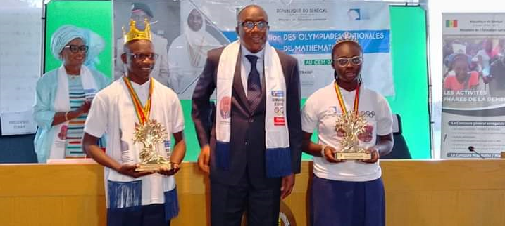 Olympiades de mathématiques 2023 : Le ministre de l’Education incite les lauréats à maintenir le cap