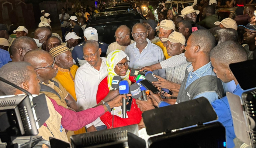 Kaolack : Adji Mergane Kanouté sonne la grande mobilisation pour Amadou Ba