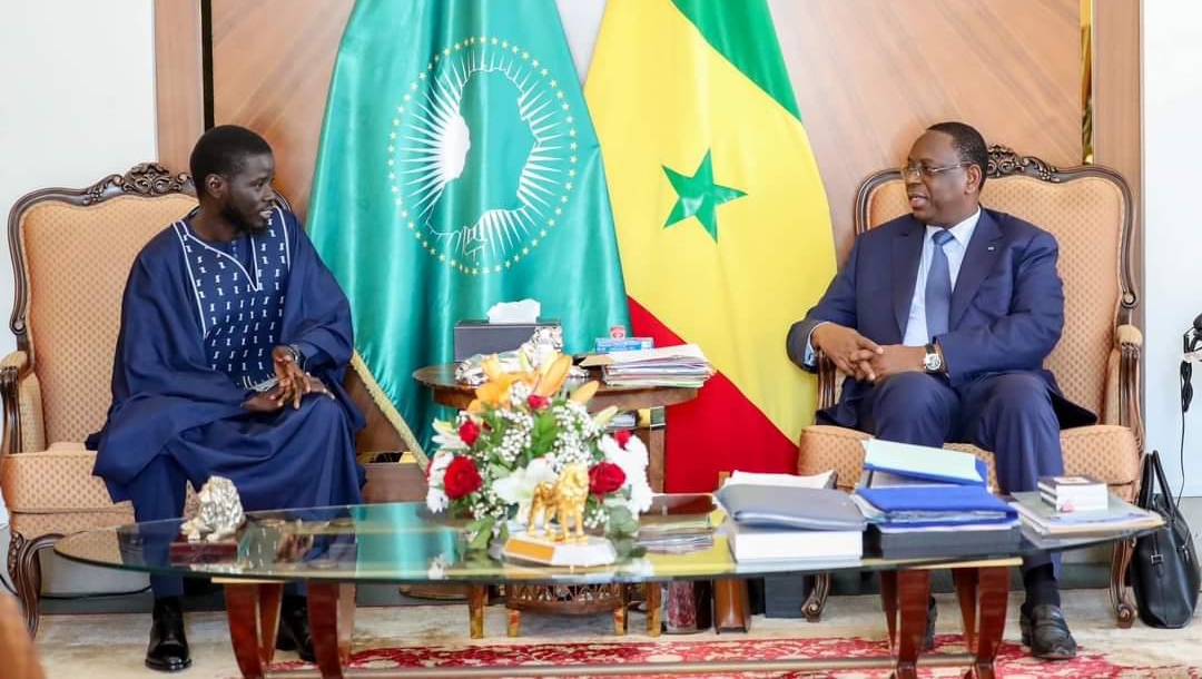Palais de la République : Macky Sall reçoit son successeur, Bassirou Diomaye Faye