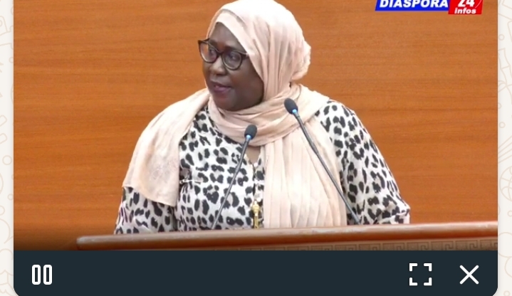 Assemblée nationale : Adji Mergane Kanouté rend un vibrant hommage au président Macky Sall