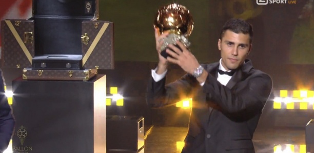 Football : Rodri remporte le Ballon d’Or 2024