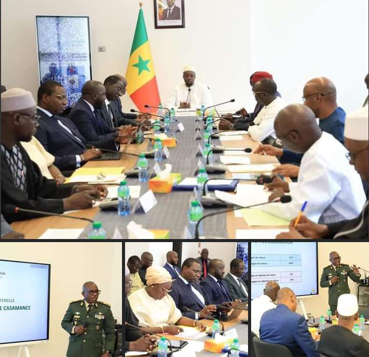 Casamance : conseil interministériel sur le retour des déplacés