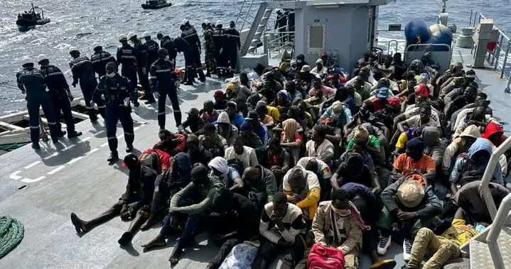 Djiffère : Une pirogue de 119 migrants interceptée