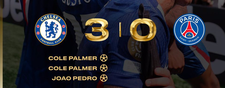 Coupe du monde des clubs: Chelsea douche le PSG en finale et s’offre le trophée