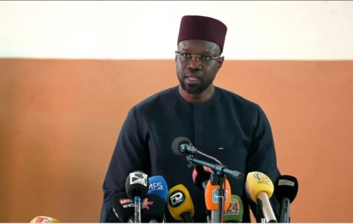 La réaction de Ousmane Sonko après son limogeage