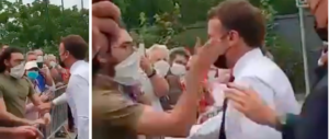 France : Macron giflé par un homme en colère