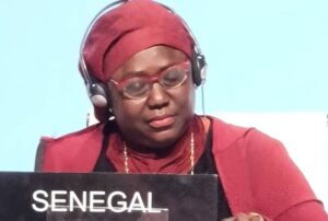 143ième UIP à Madrid : Adji Mergane sur « le harcèlement et violence à l’encontre des femmes dans les parlements d’Afrique »