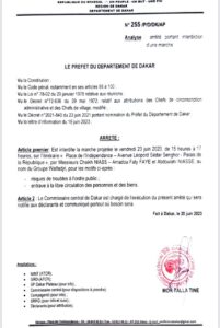 Dakar : le préfet interdit les manifestations de l’opposition prévues vendredi et dimanche